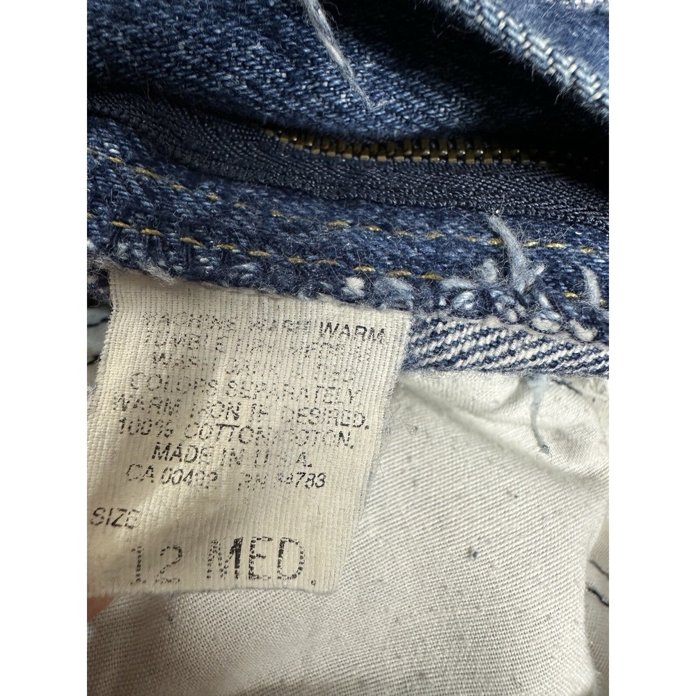 Vintage 90s Lee Jeans Women's Size 6 High Waist Mom Tapered Denim *See Meas - Picture 7 of 14